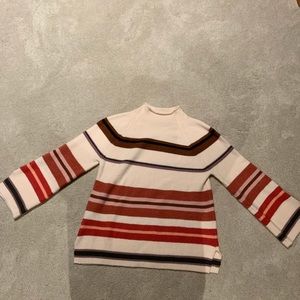 Bell sleeve, cowl neck sweater